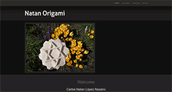 Desktop Screenshot of natanorigami.com
